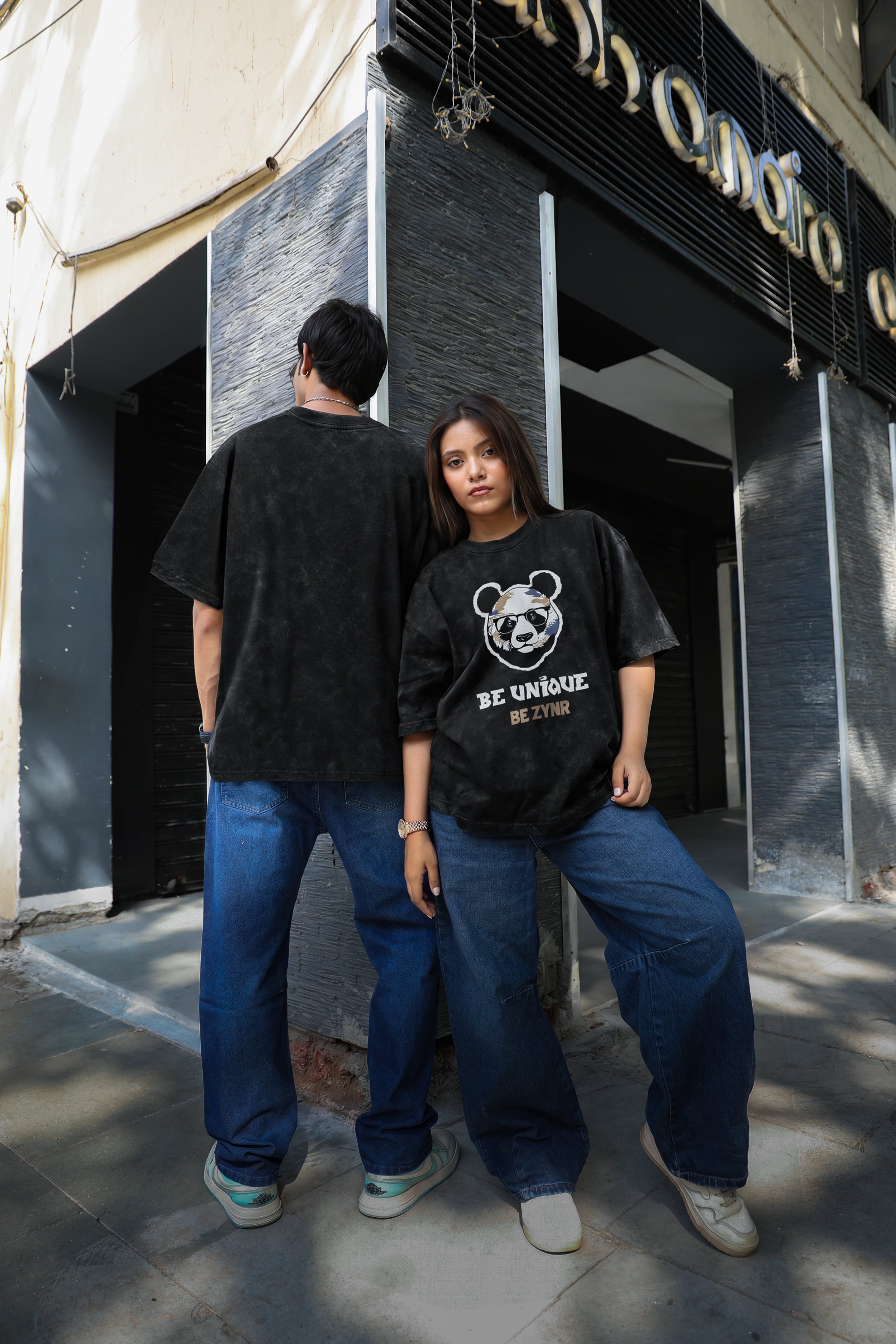 ZYNR GEEK PANDA OVERSIZE T-SHIRT