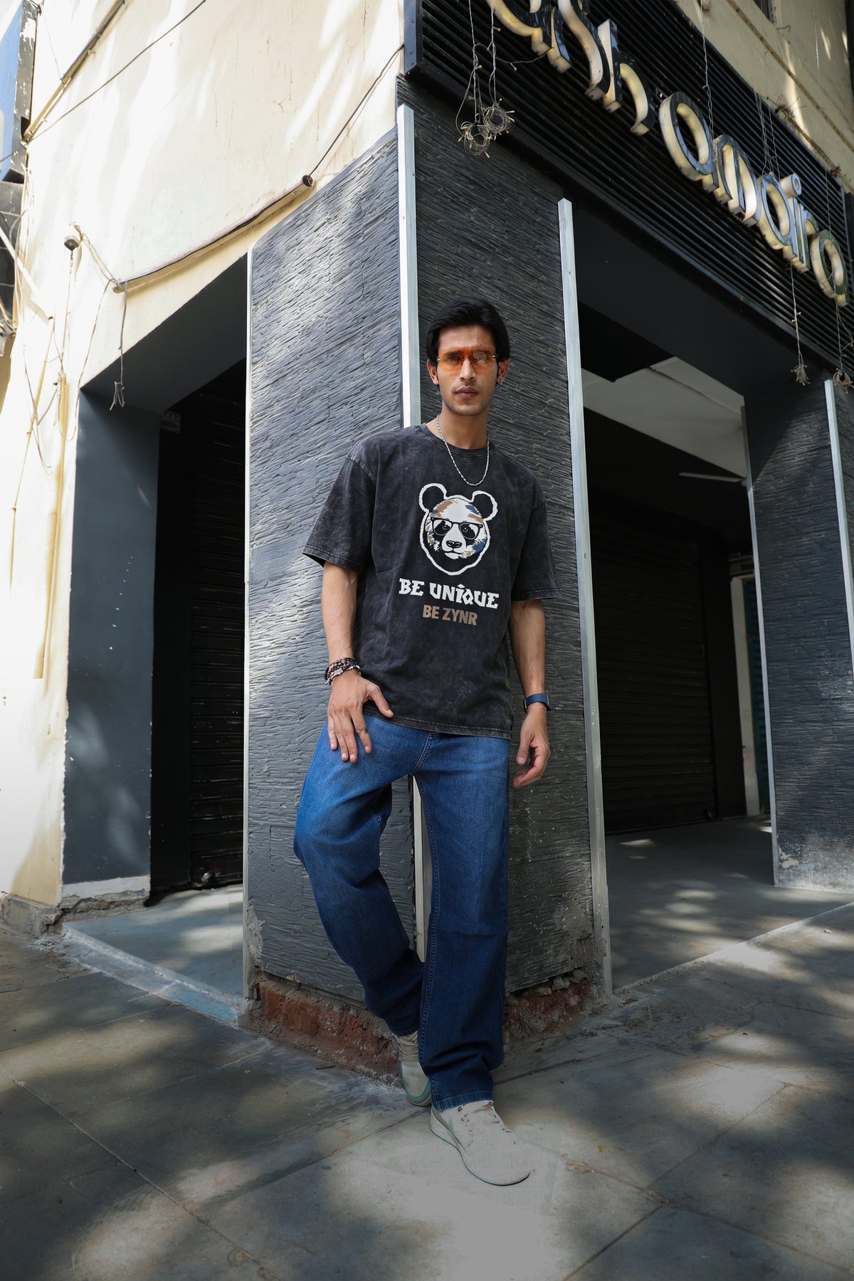 ZYNR GEEK PANDA OVERSIZE T-SHIRT