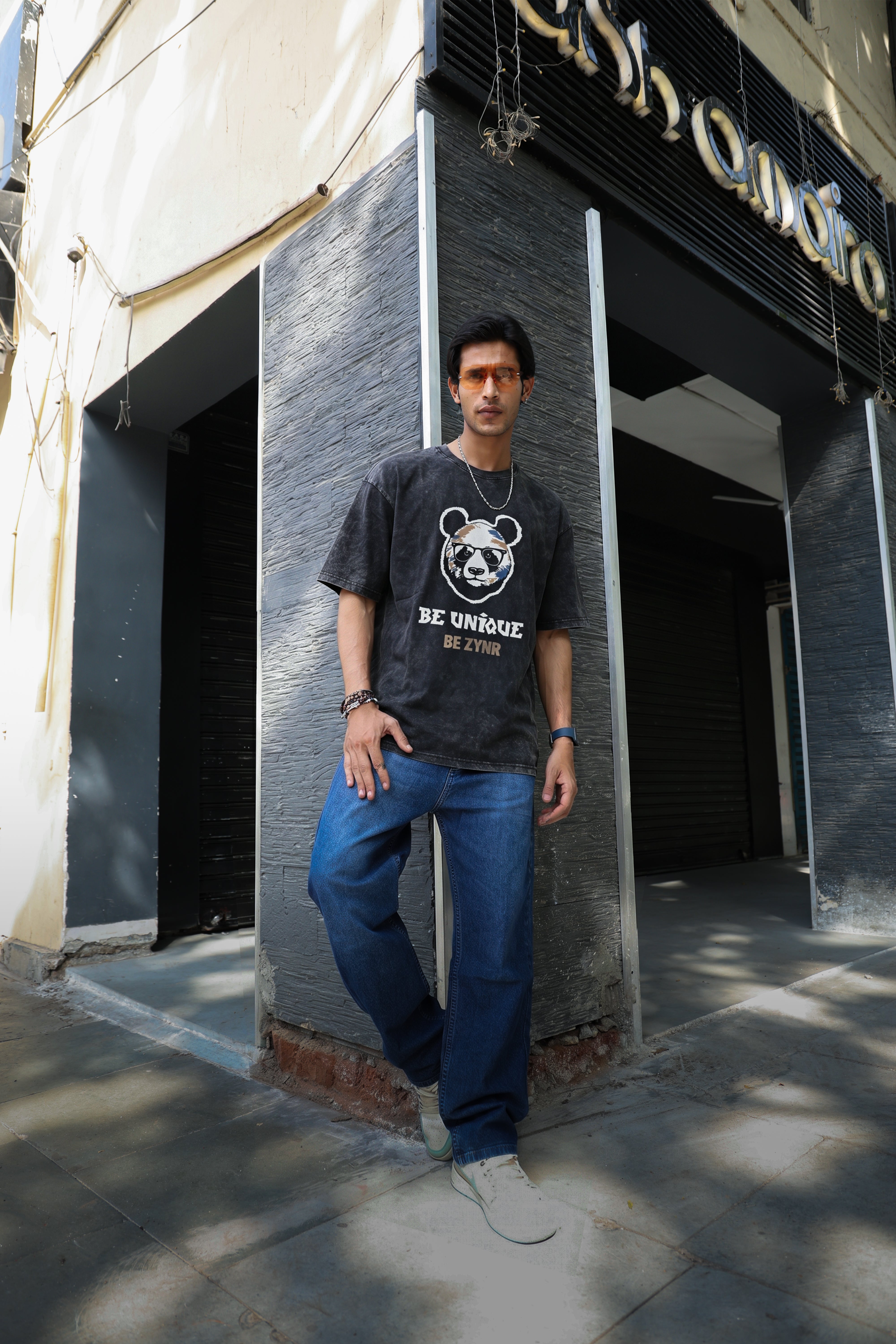 ZYNR GEEK PANDA OVERSIZE T-SHIRT