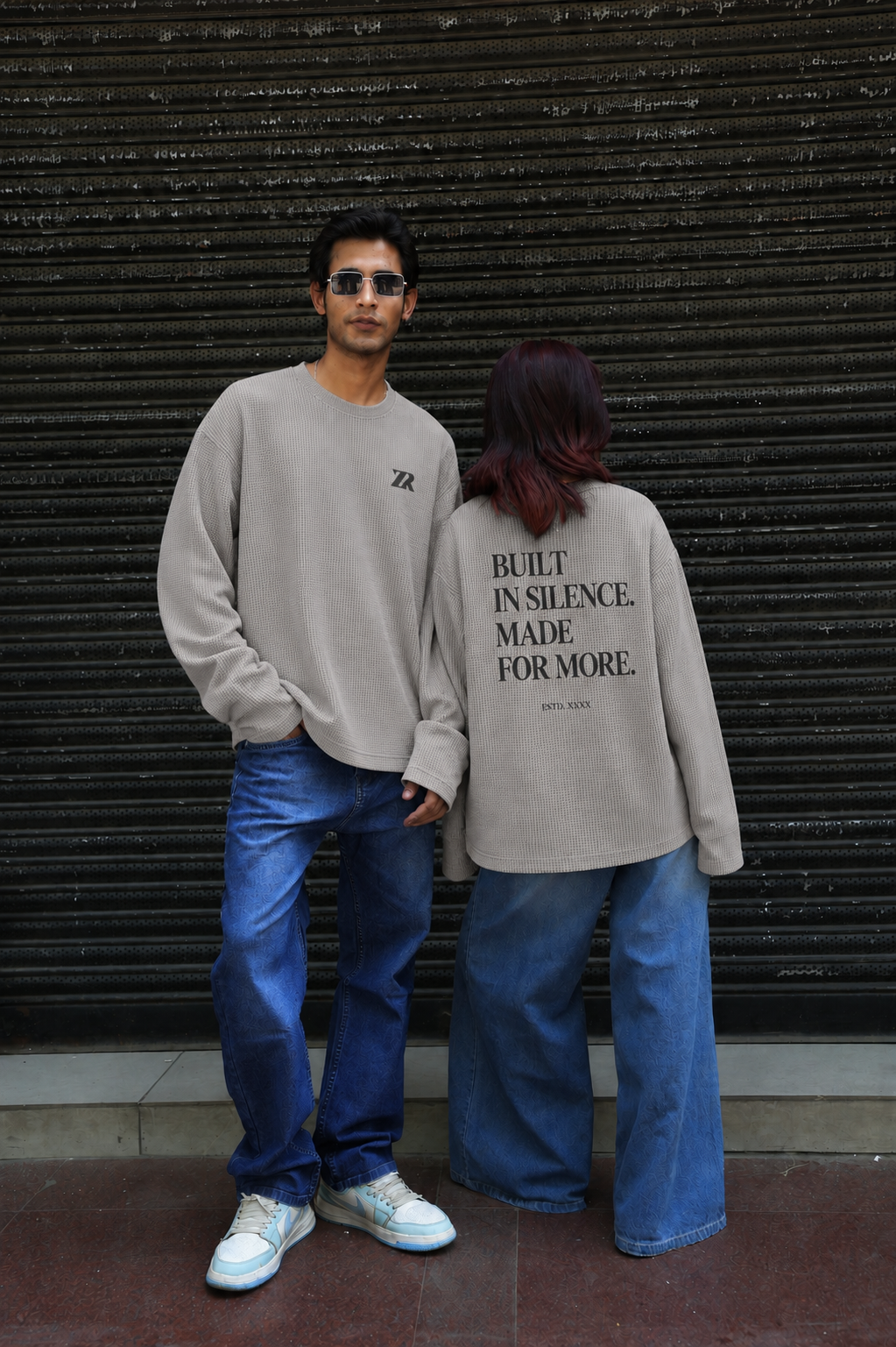 BUILT IN SILENCE WAFFLE TEE