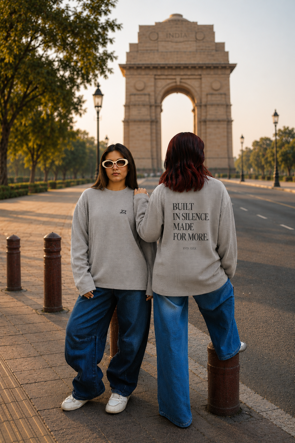 BUILT IN SILENCE WAFFLE TEE