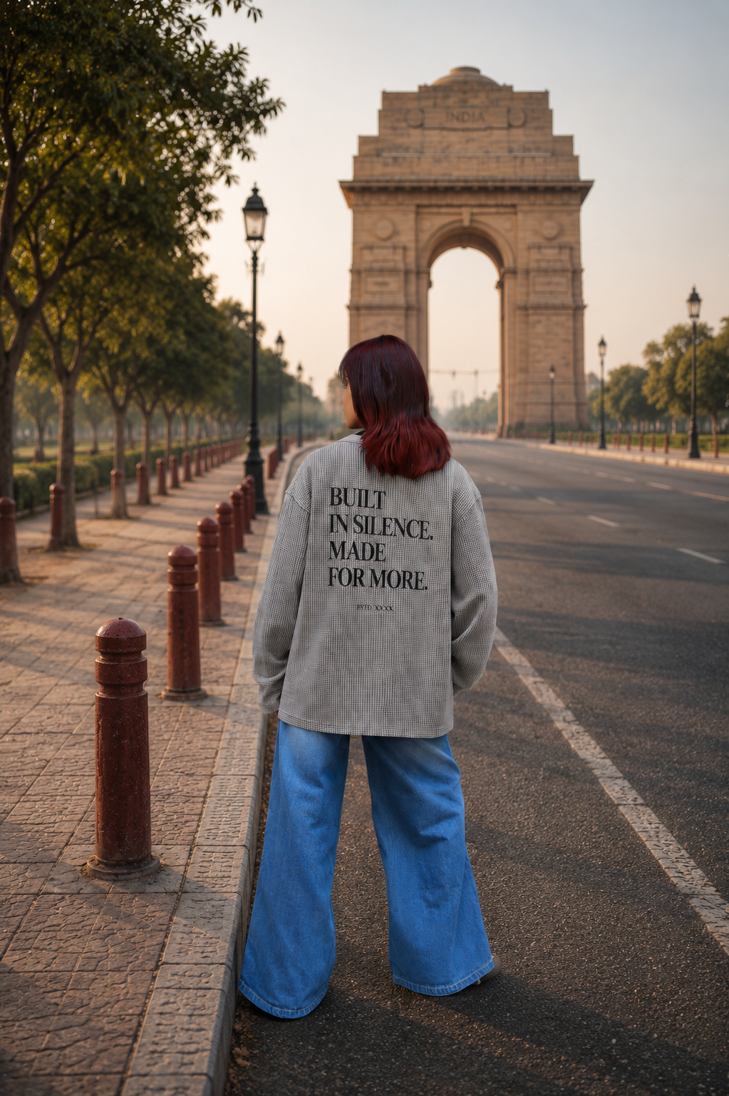 BUILT IN SILENCE WAFFLE TEE